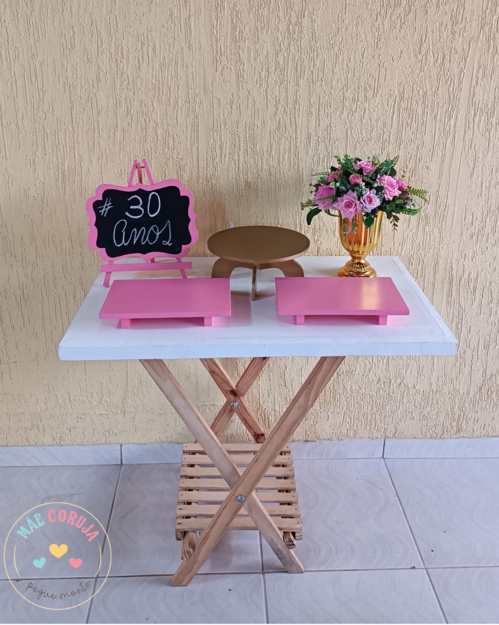 Floral Rosa 👸/ Kit Parabéns 👏 - Kátia Campos
