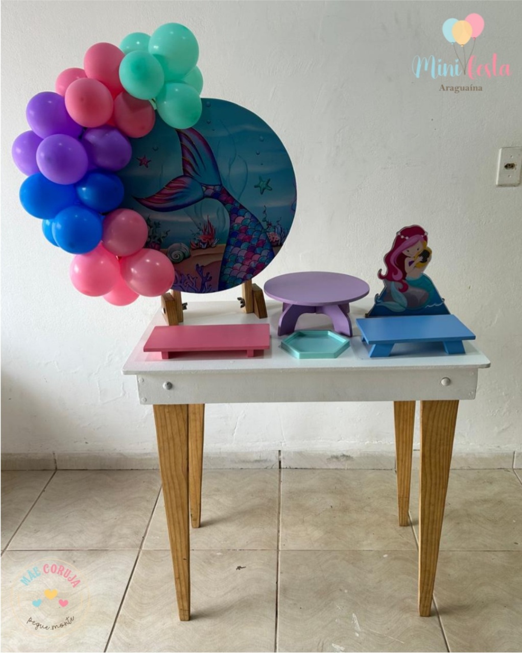 Sereia 👸 / Kit Só Bolinho 🎂 - Kátia Campos