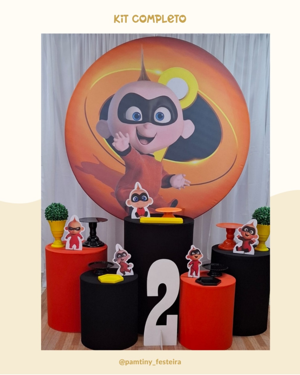 Kit Completo Zezé Os Incríveis - Pamtiny Festeira 
