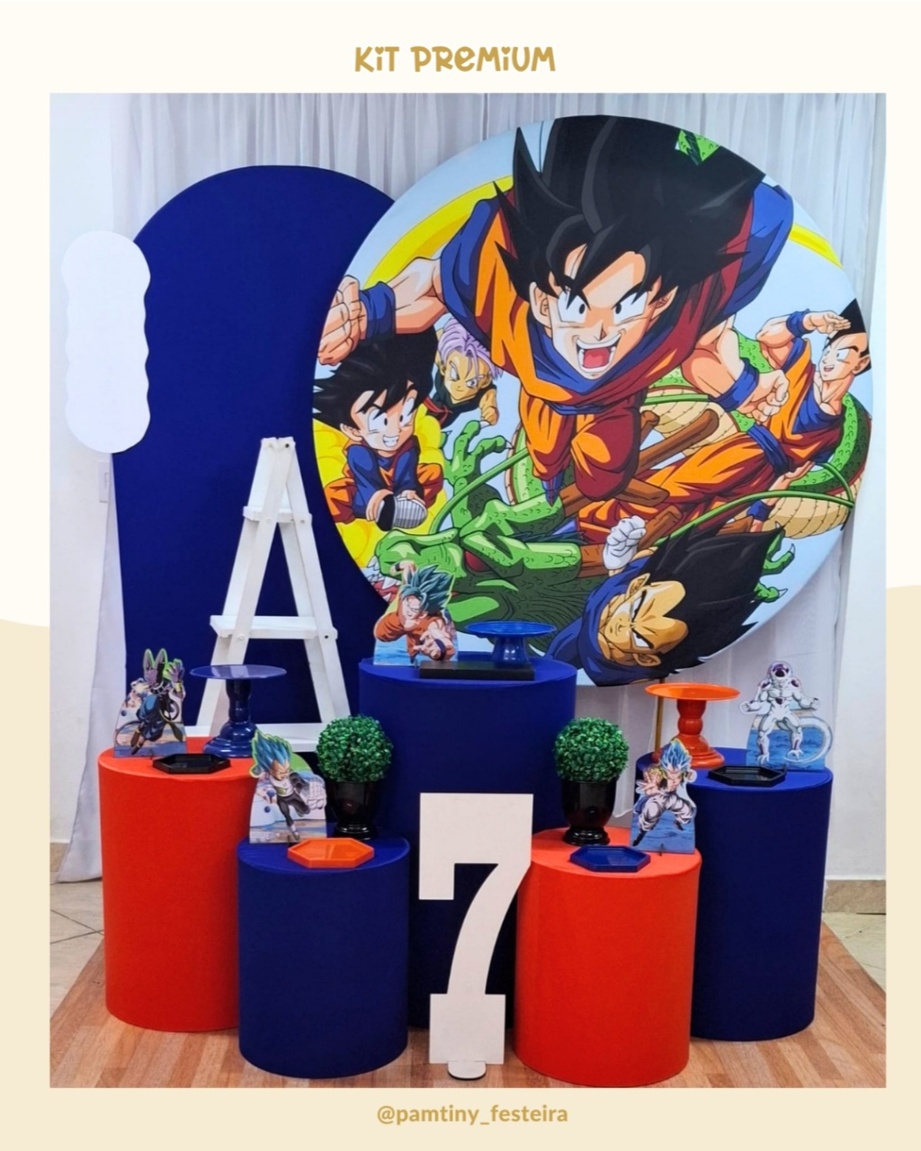 Kit Premium Dragon Boll Z - Pamtiny Festeira 