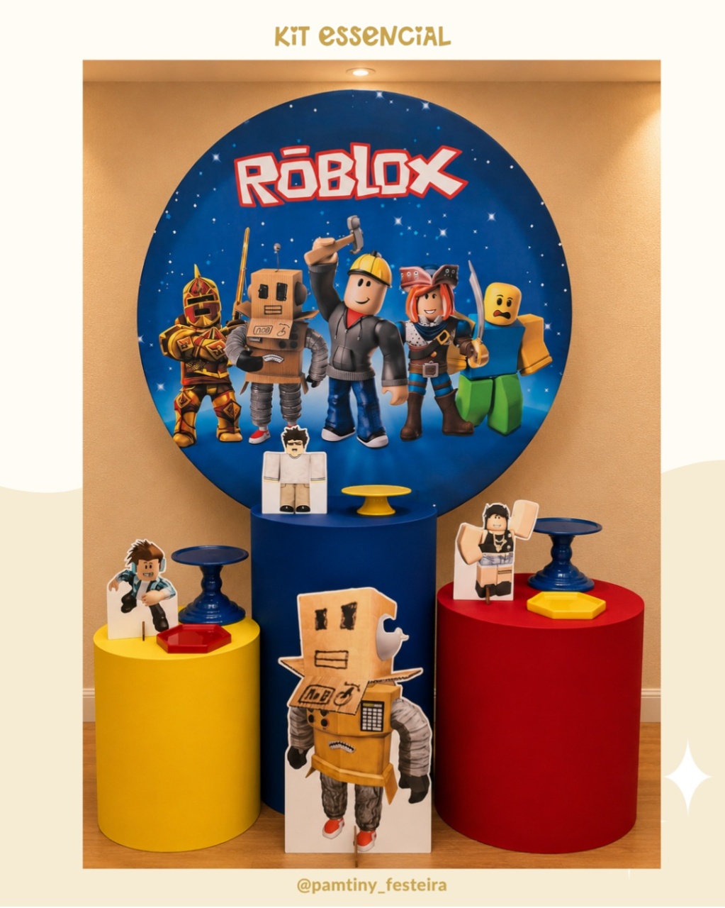 Kit Essencial Roblox - Pamtiny Festeira 