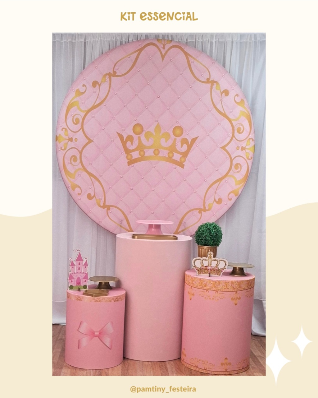 Kit Essencial Realeza   - Pamtiny Festeira 