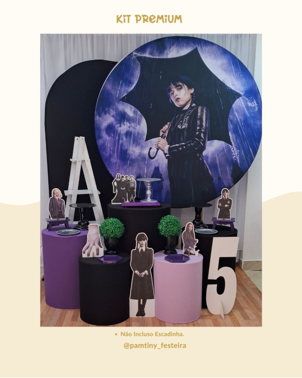 Kit Premium Wandinha - Pamtiny Festeira 