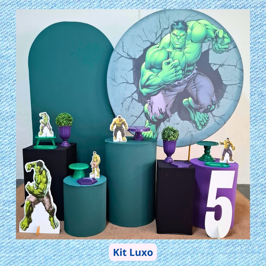 Kit   Luxo Hulk Cilindros   - Pamtiny Festeira 