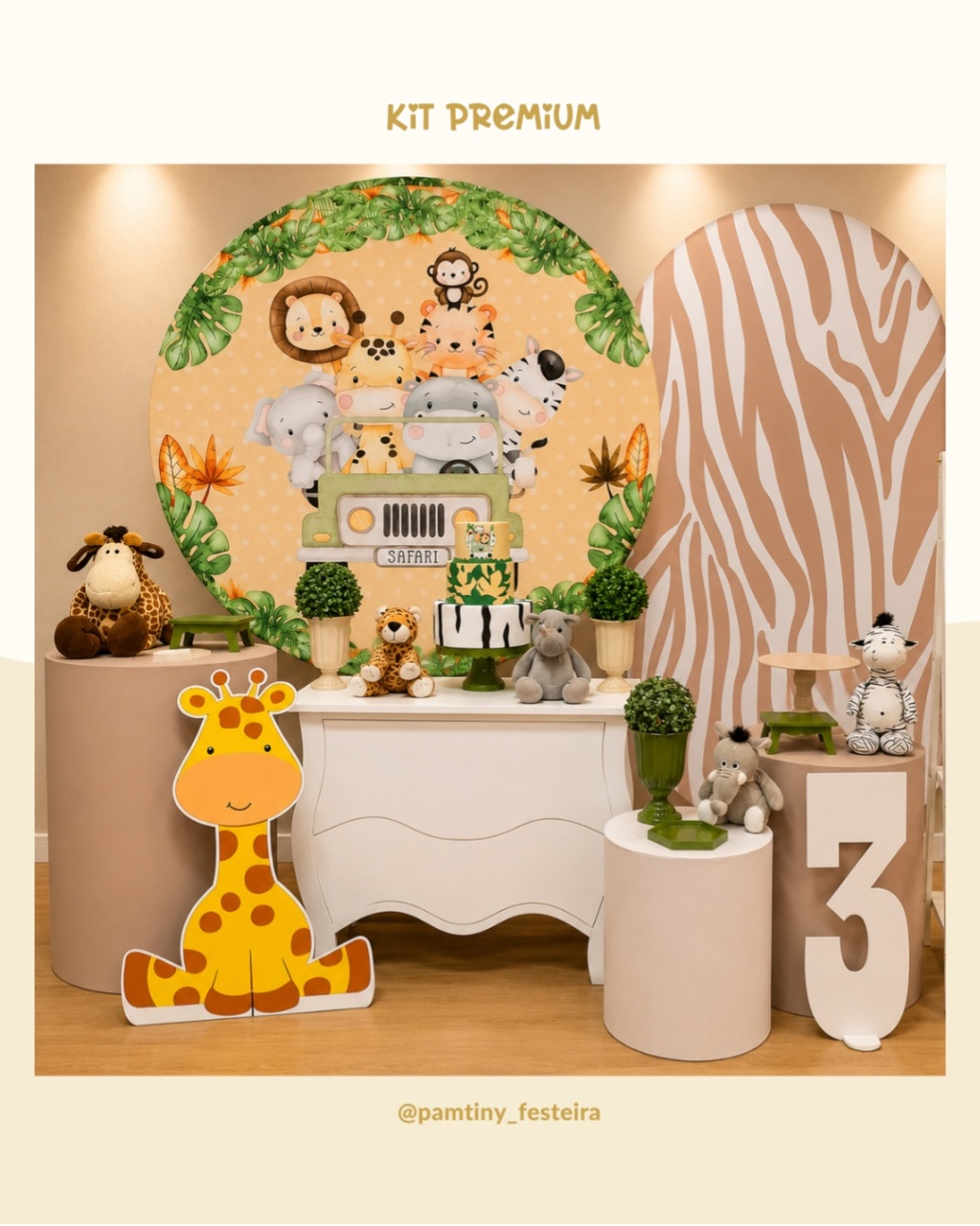 Kit Premium Safari 02 - Pamtiny Festeira 
