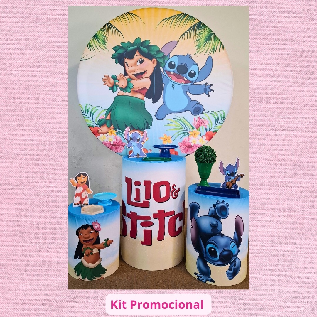 Kit Promocional Stichi E Lilo - Pamtiny Festeira 