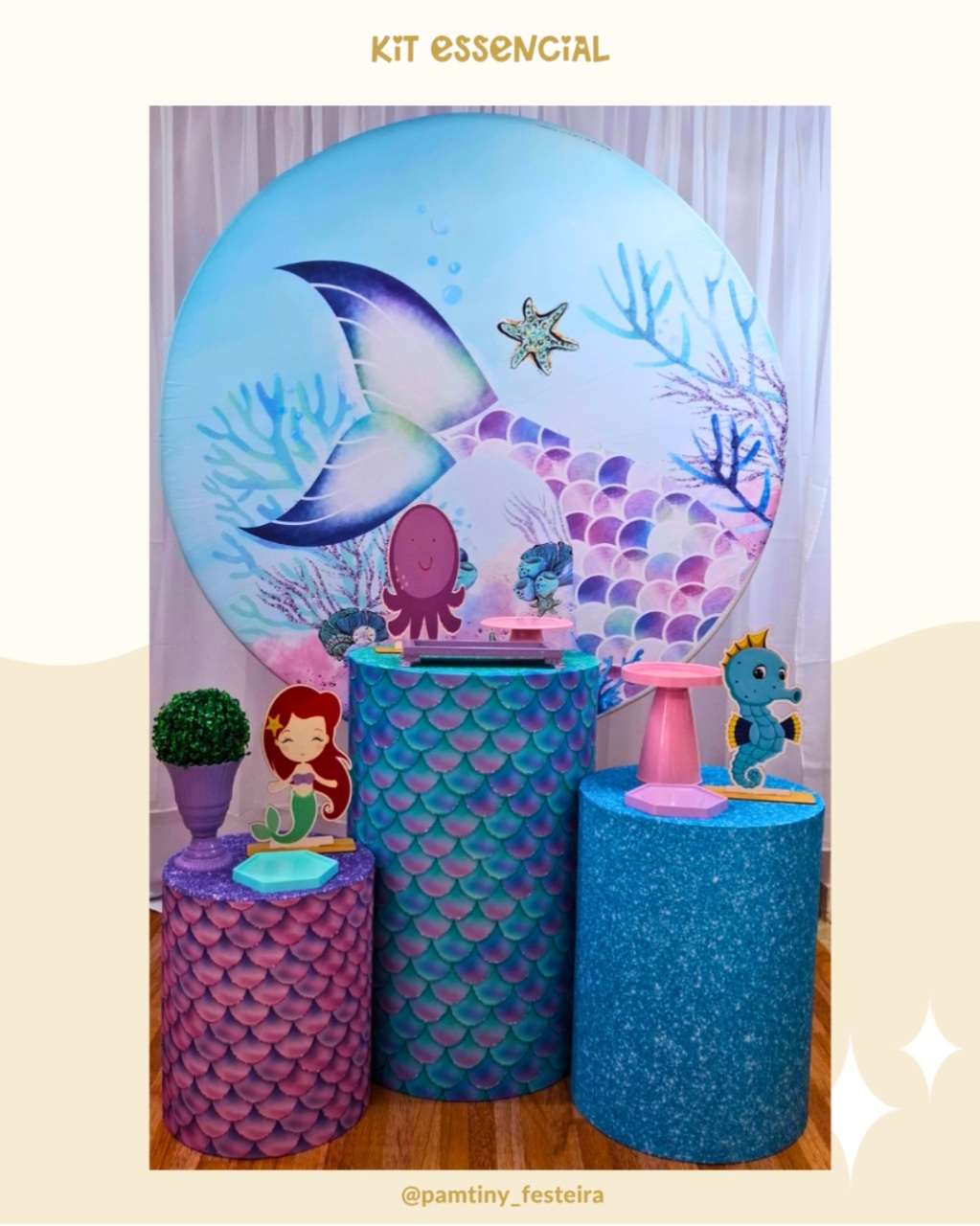 Kit Essencial Sereia - Pamtiny Festeira 