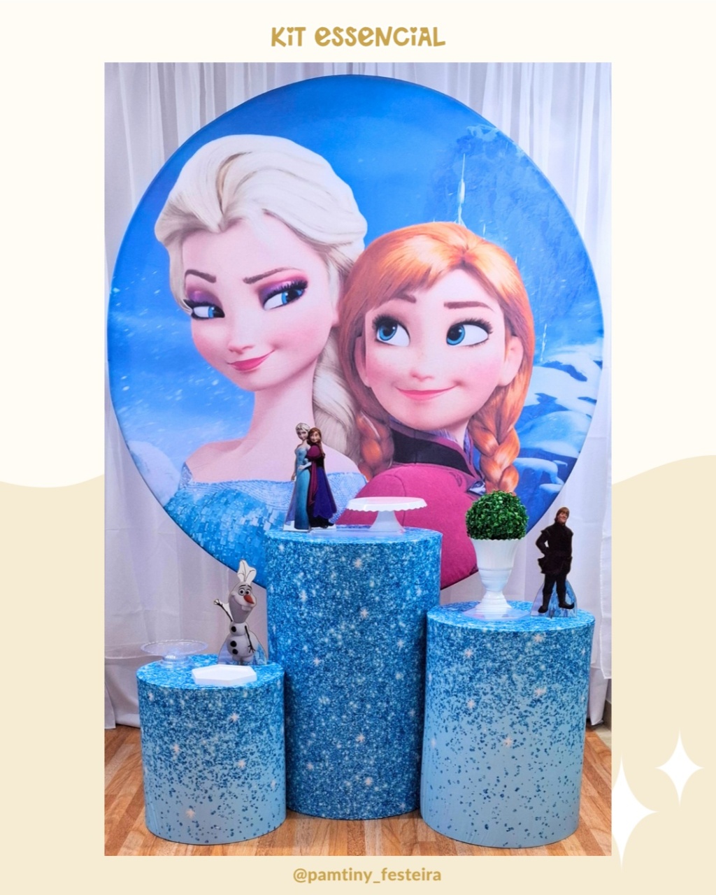 Kit Essencial Frozen - Pamtiny Festeira 