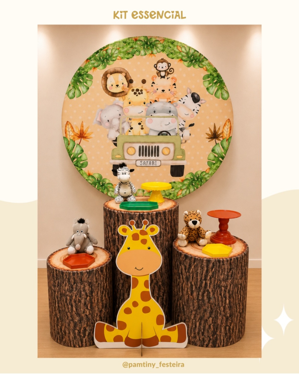 Kit Essencial Safari - Pamtiny Festeira 