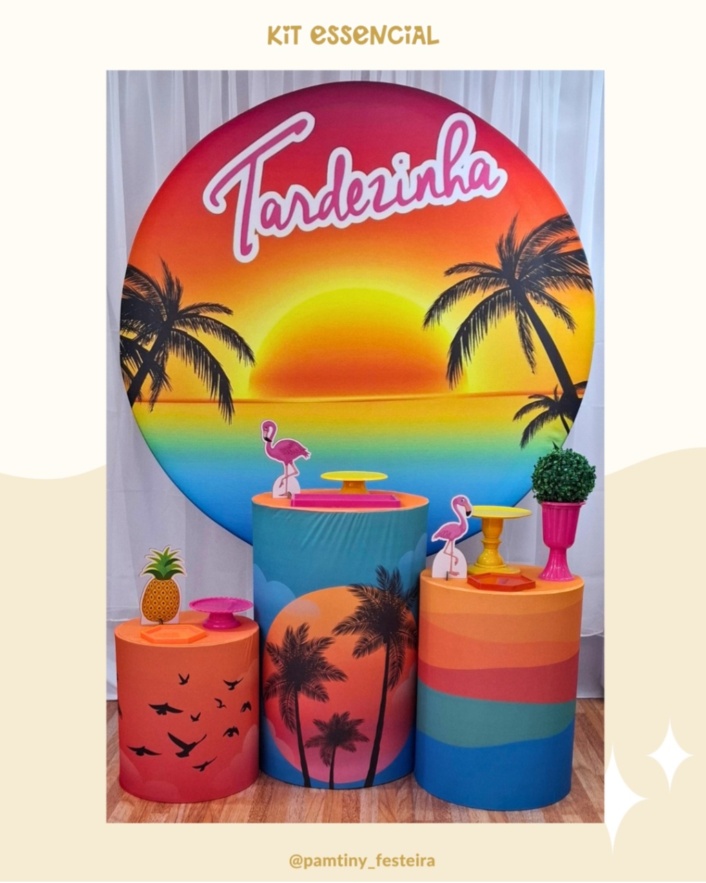 Kit Essencial Tardezinha - Pamtiny Festeira 
