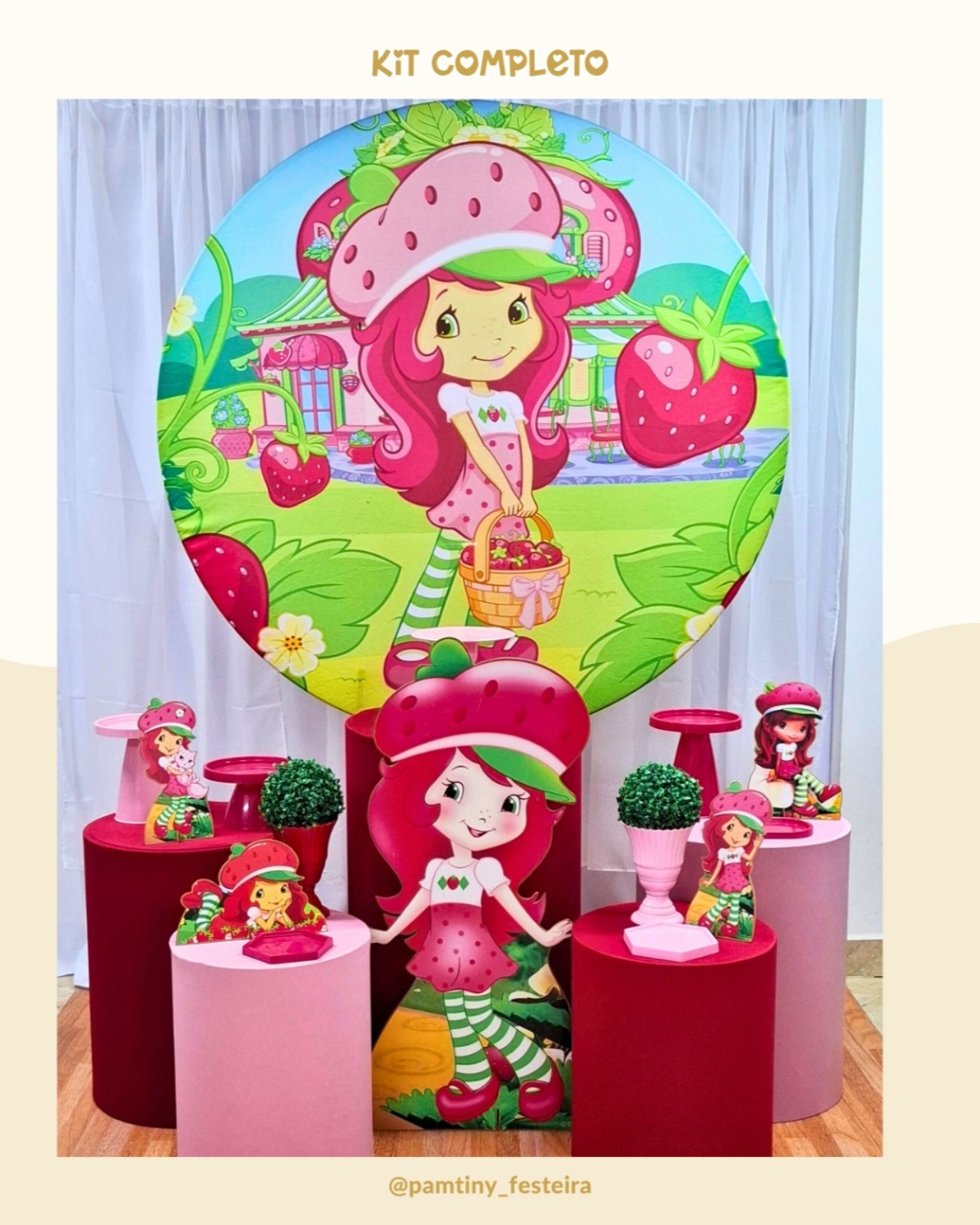 Kit Completo  Moranguinho - Pamtiny Festeira 
