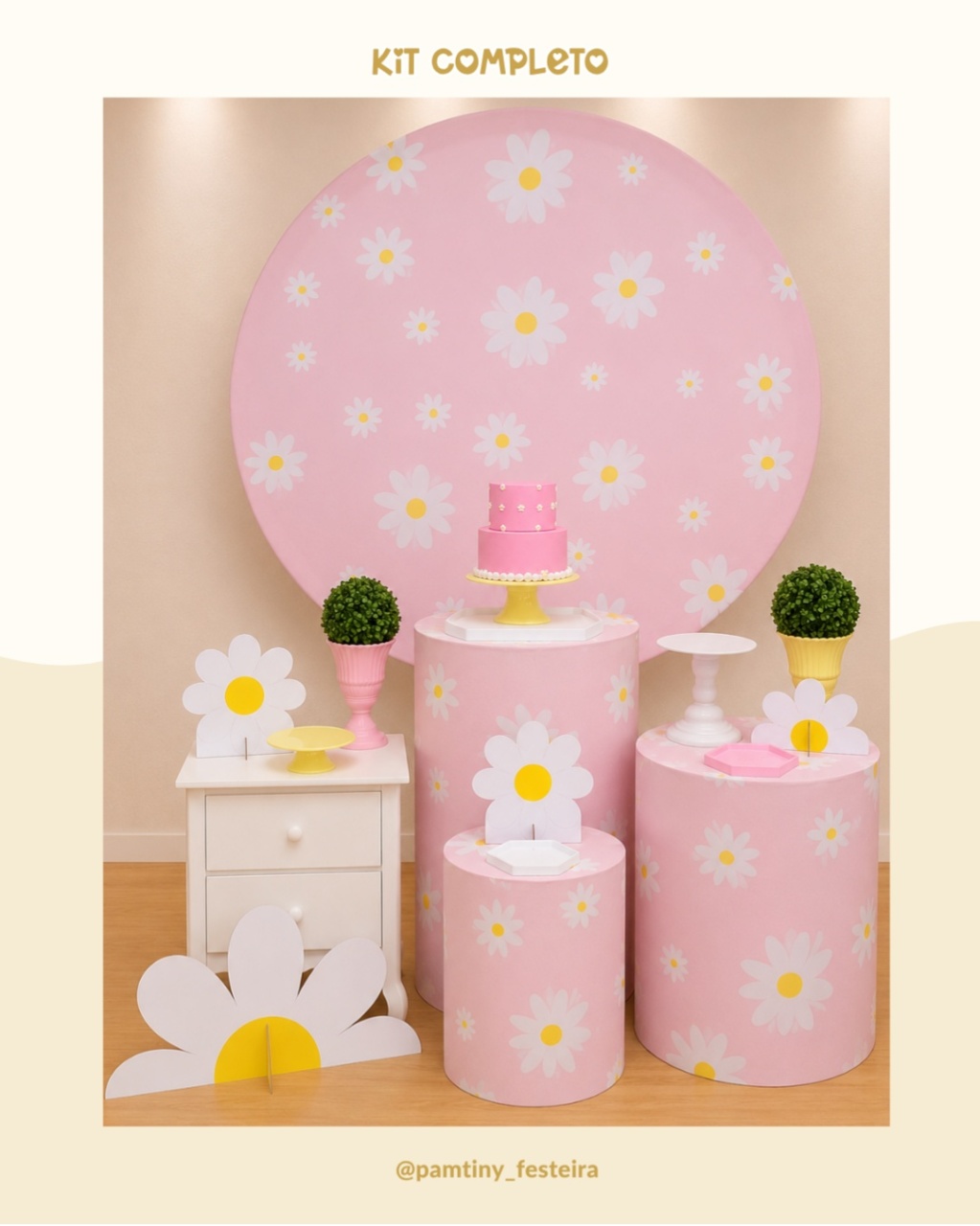 Kit Completo Margarida - Pamtiny Festeira 