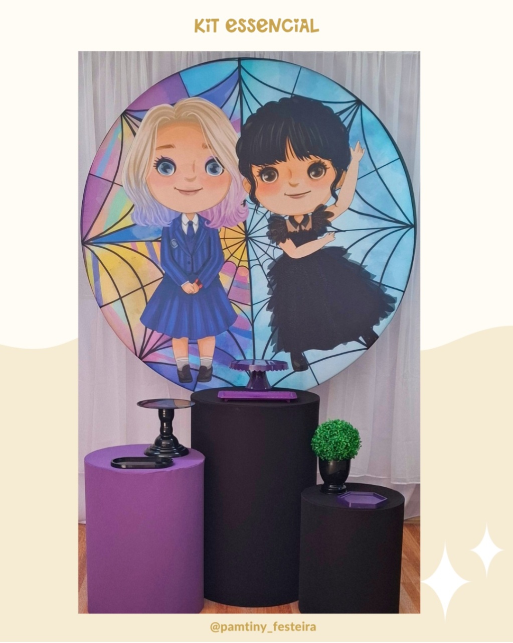 Kit Essencial Wandinha Cut - Pamtiny Festeira 