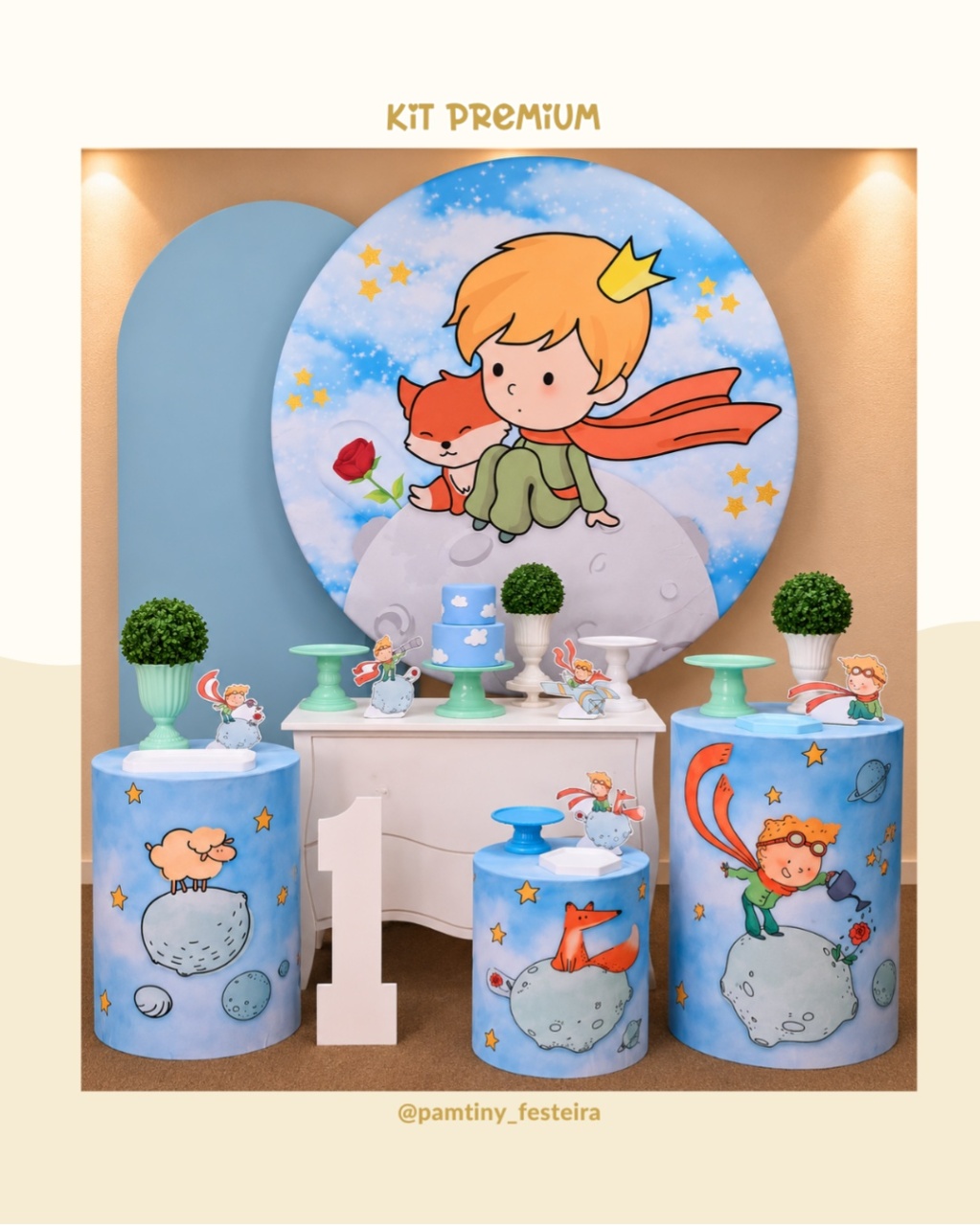 Kit Premium Pequeno Príncipe - Pamtiny Festeira 