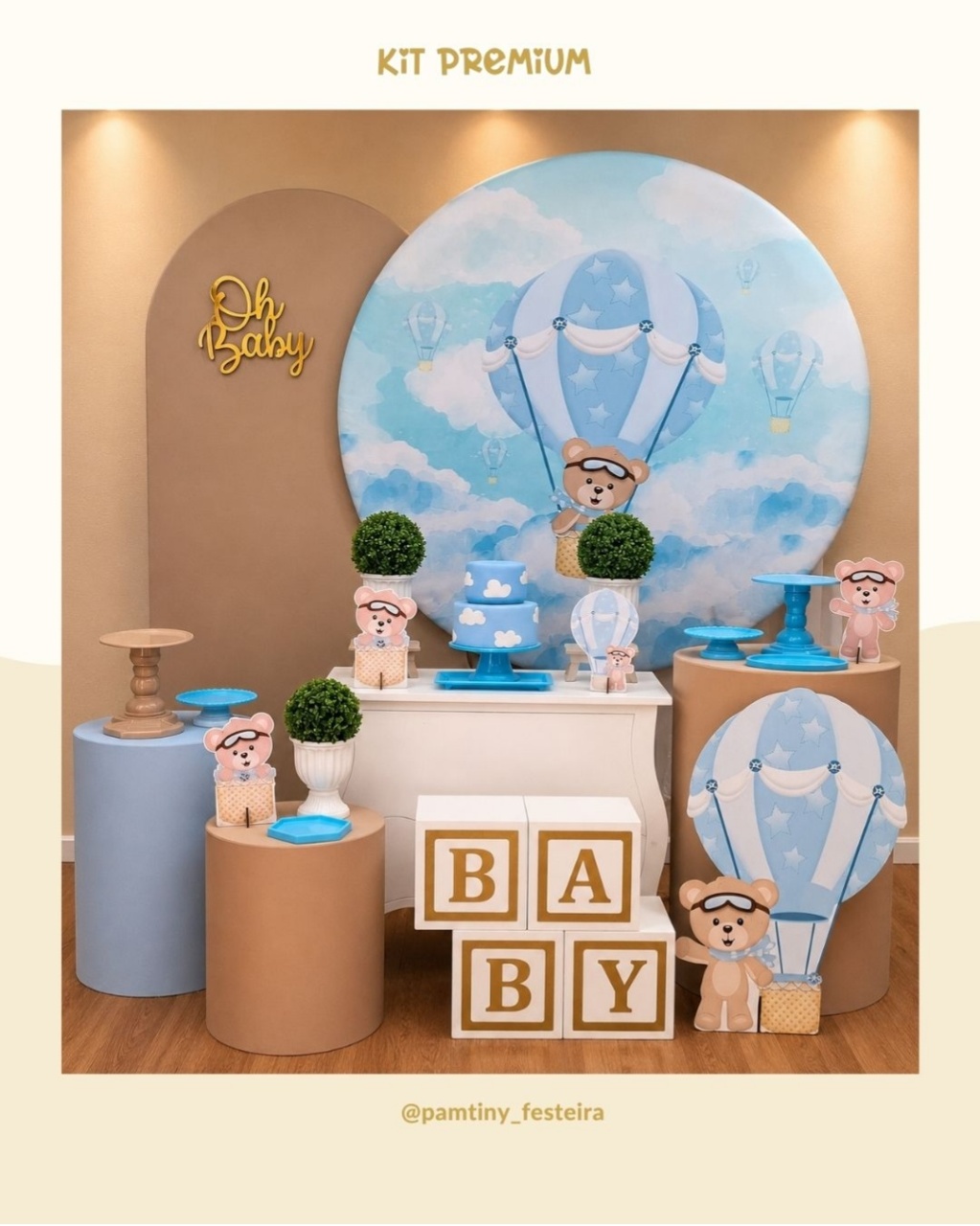 Kit Premium Baloeiro - Pamtiny Festeira 