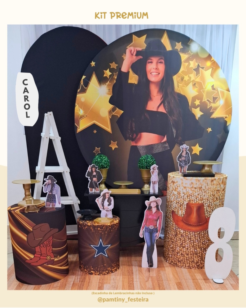 Kit Premium Ana Castela - Pamtiny Festeira 