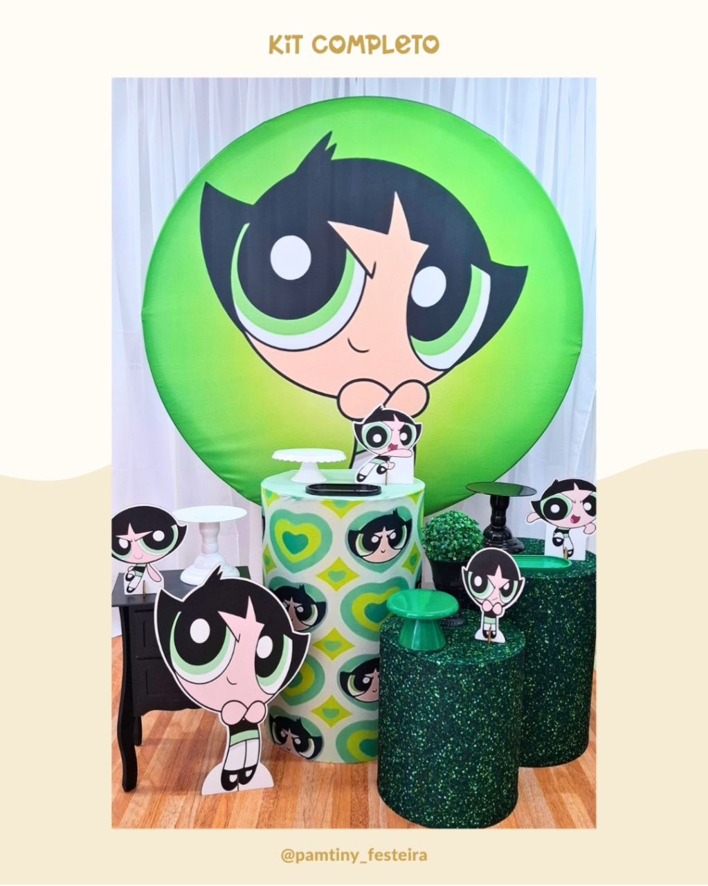 Kit Completo Docinho - Pamtiny Festeira 