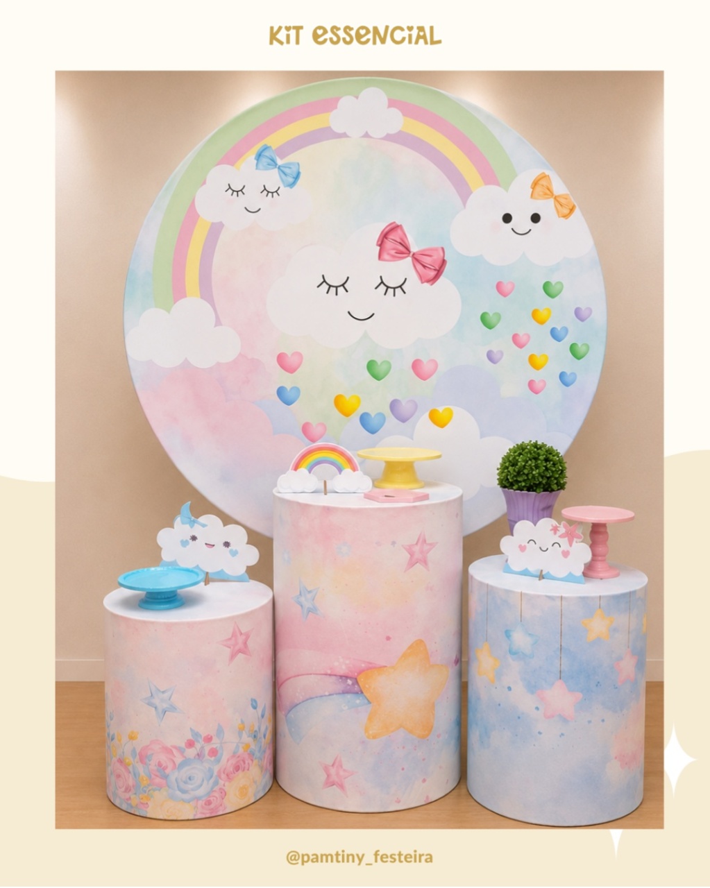 Kit Essencial Chuvas de Benção - Pamtiny Festeira 