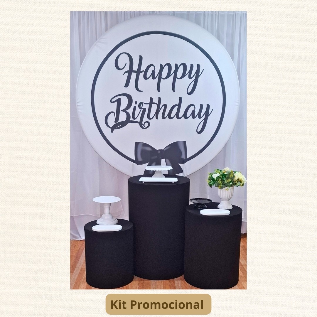Kit Promocional Happy Birthay - Pamtiny Festeira 
