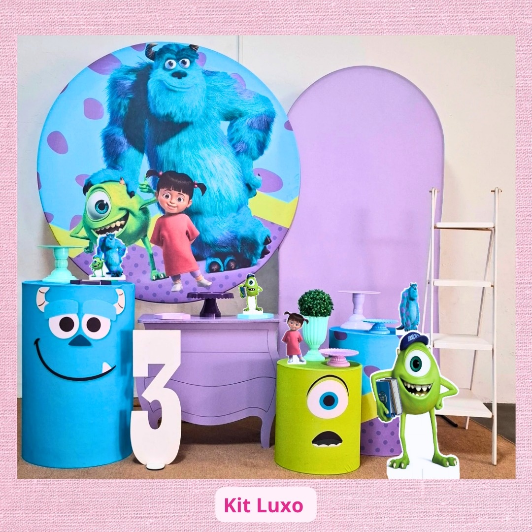 Kit Luxo Monstro S.a - Pamtiny Festeira 