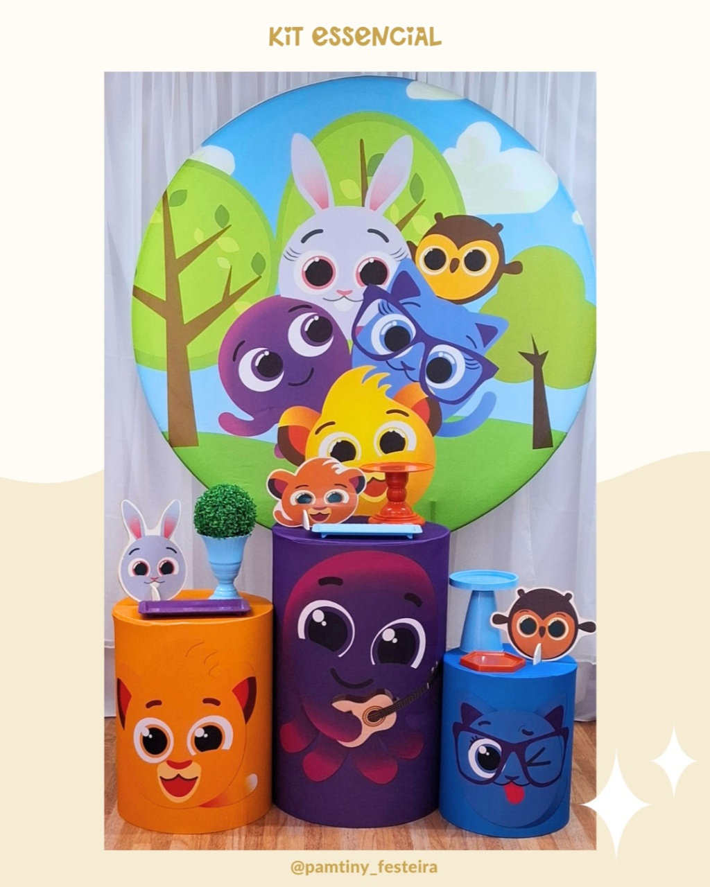 Kit Essencial Bolofofos  - Pamtiny Festeira 