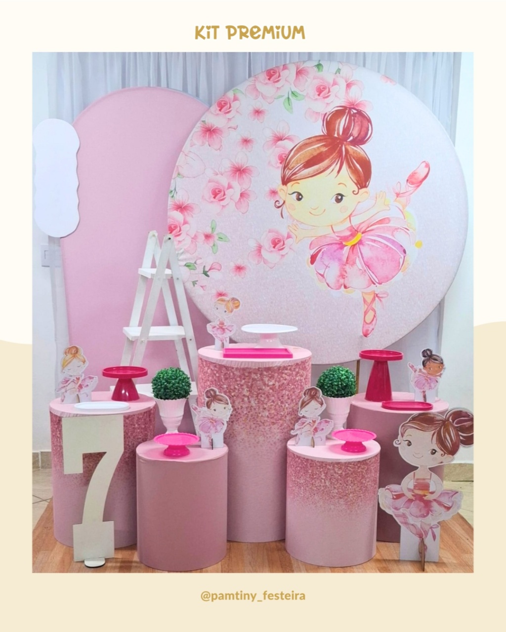 Kit Premium Bailarina - Pamtiny Festeira 