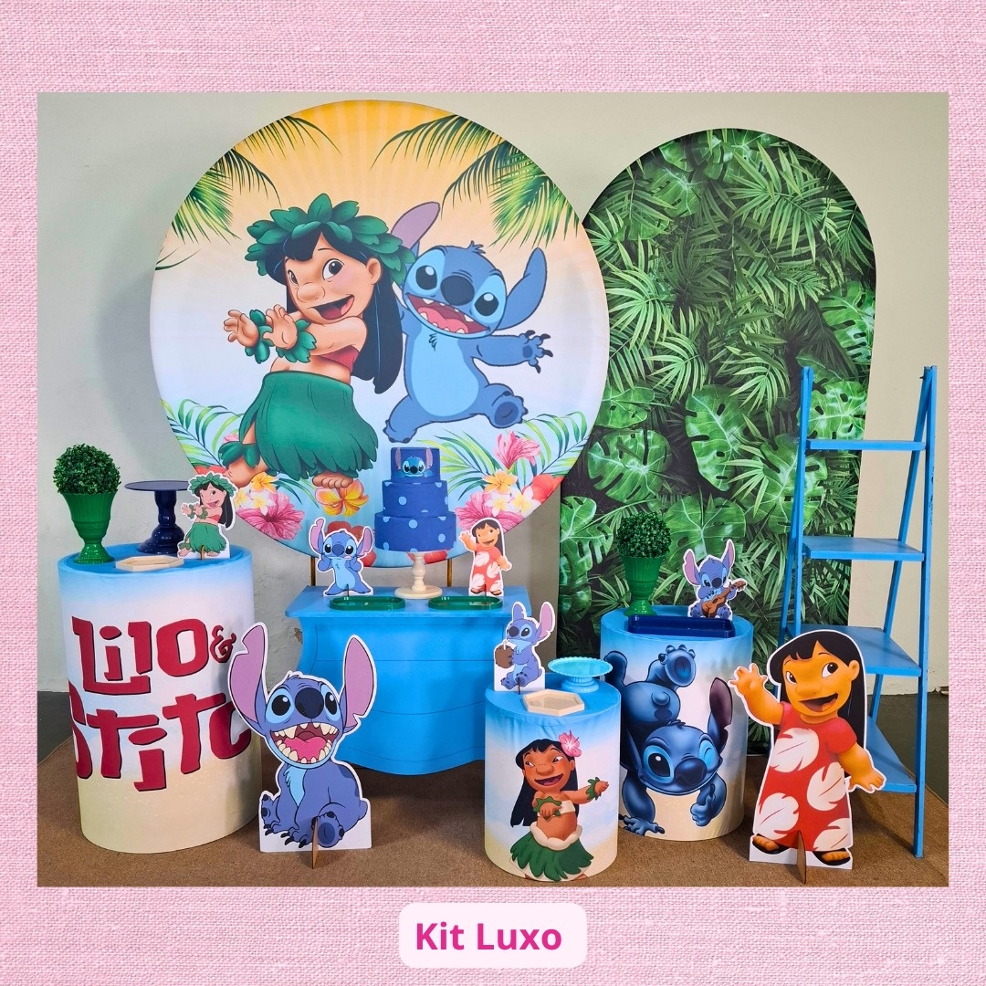 Kit Luxo Stichi E Lilo    - Pamtiny Festeira 