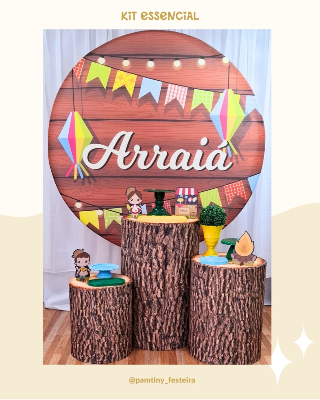 Kit Essencial Arraiá - Pamtiny Festeira 