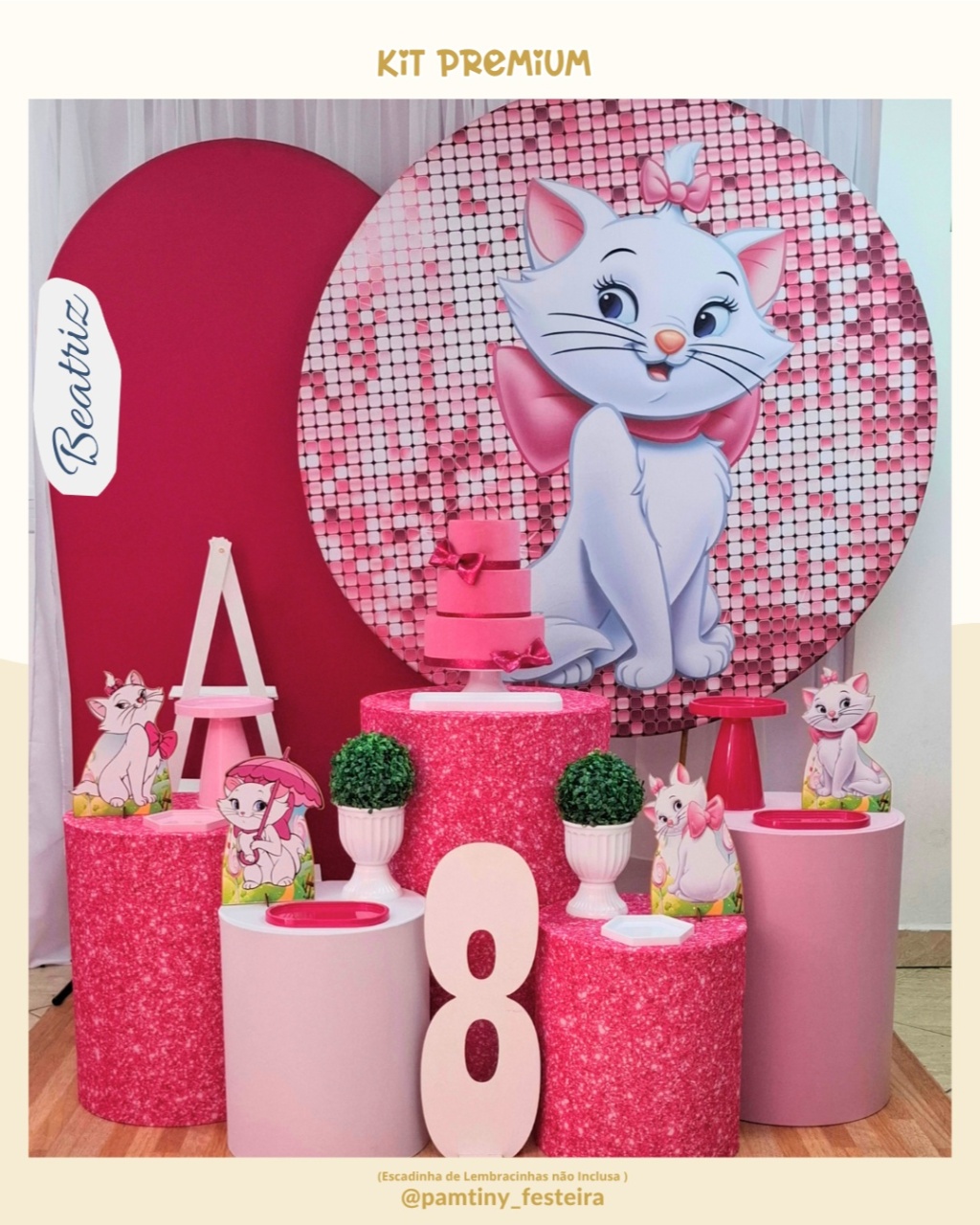 Kit Premium Gatinha Marie - Pamtiny Festeira 