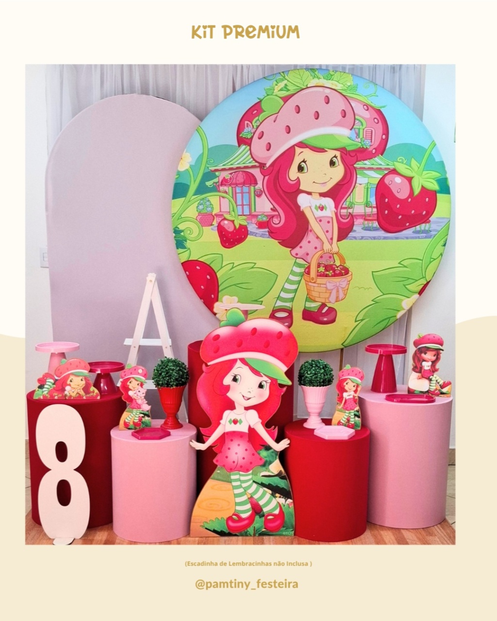 Kit Premium Moranguinho  - Pamtiny Festeira 