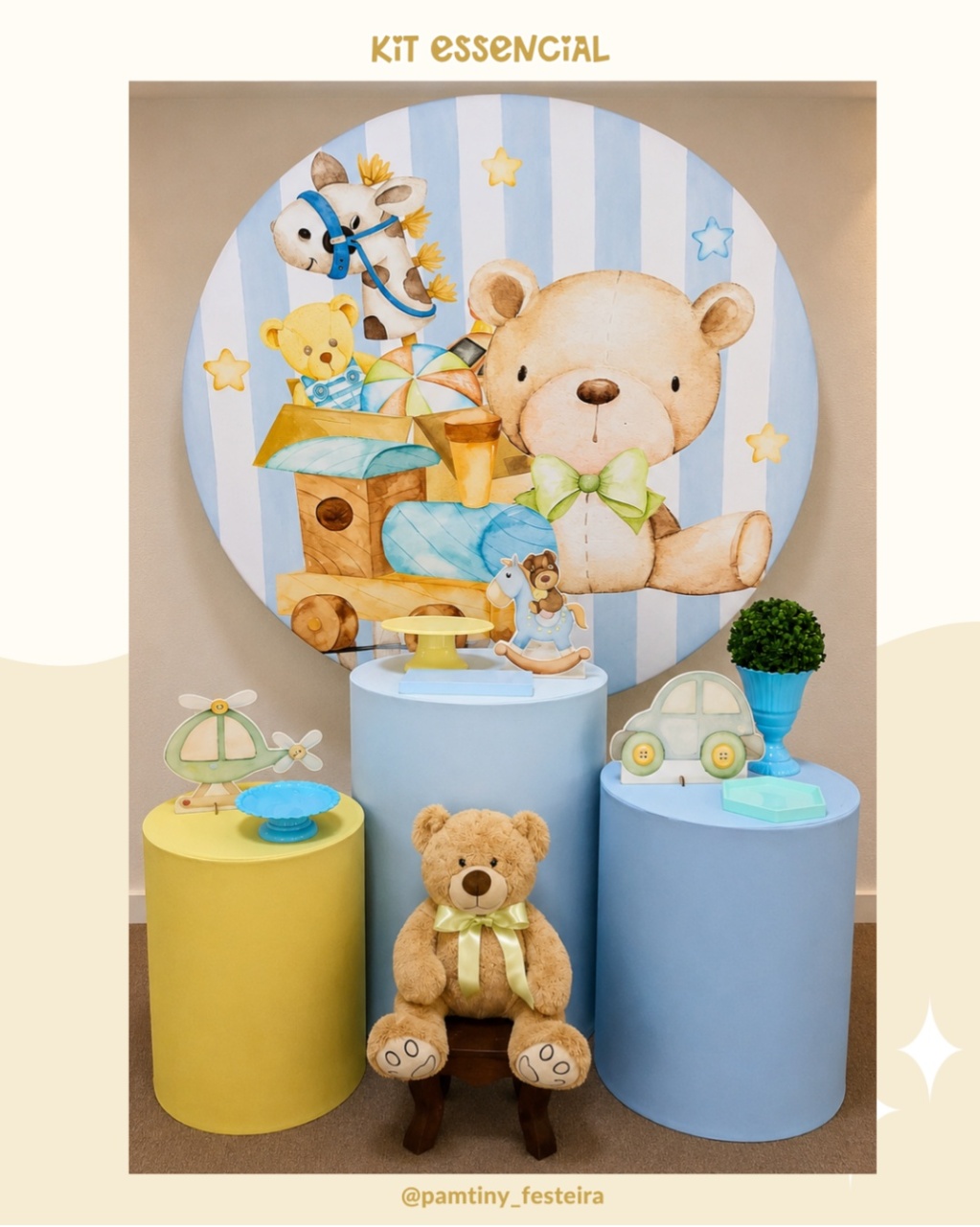 Kit Essencial Brinquedos - Pamtiny Festeira 