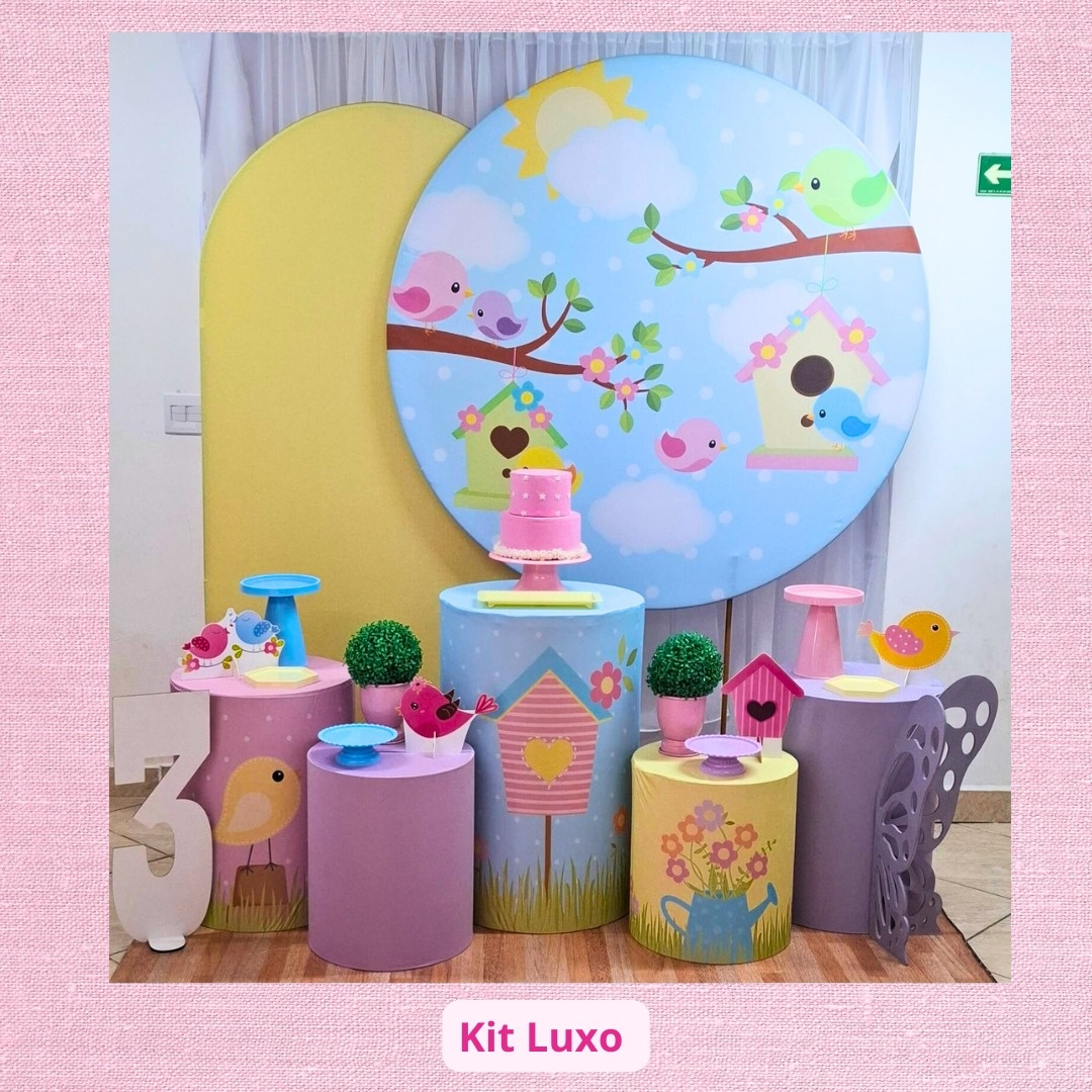 Kit Luxo Jardim Encantado  - Pamtiny Festeira 