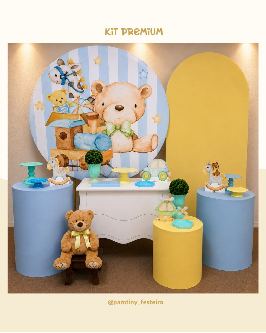 Kit Premium Brinquedos - Pamtiny Festeira 