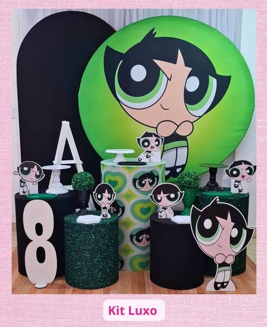 Kit  Luxo Cilindros Docinho  - Pamtiny Festeira 