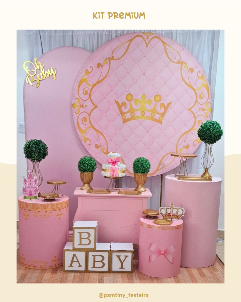 Kit  Premium Realeza - Pamtiny Festeira 