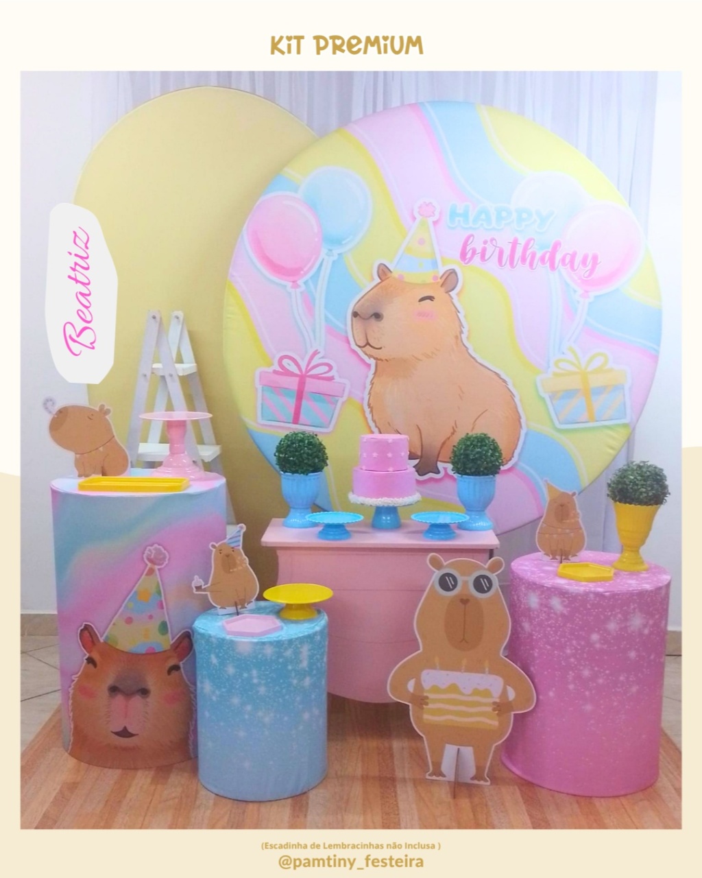 Kit Premium Capivara  - Pamtiny Festeira 