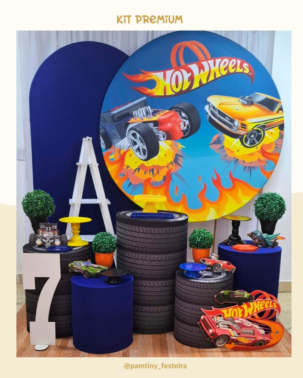 Kit Premium Hot Wheels - Pamtiny Festeira 