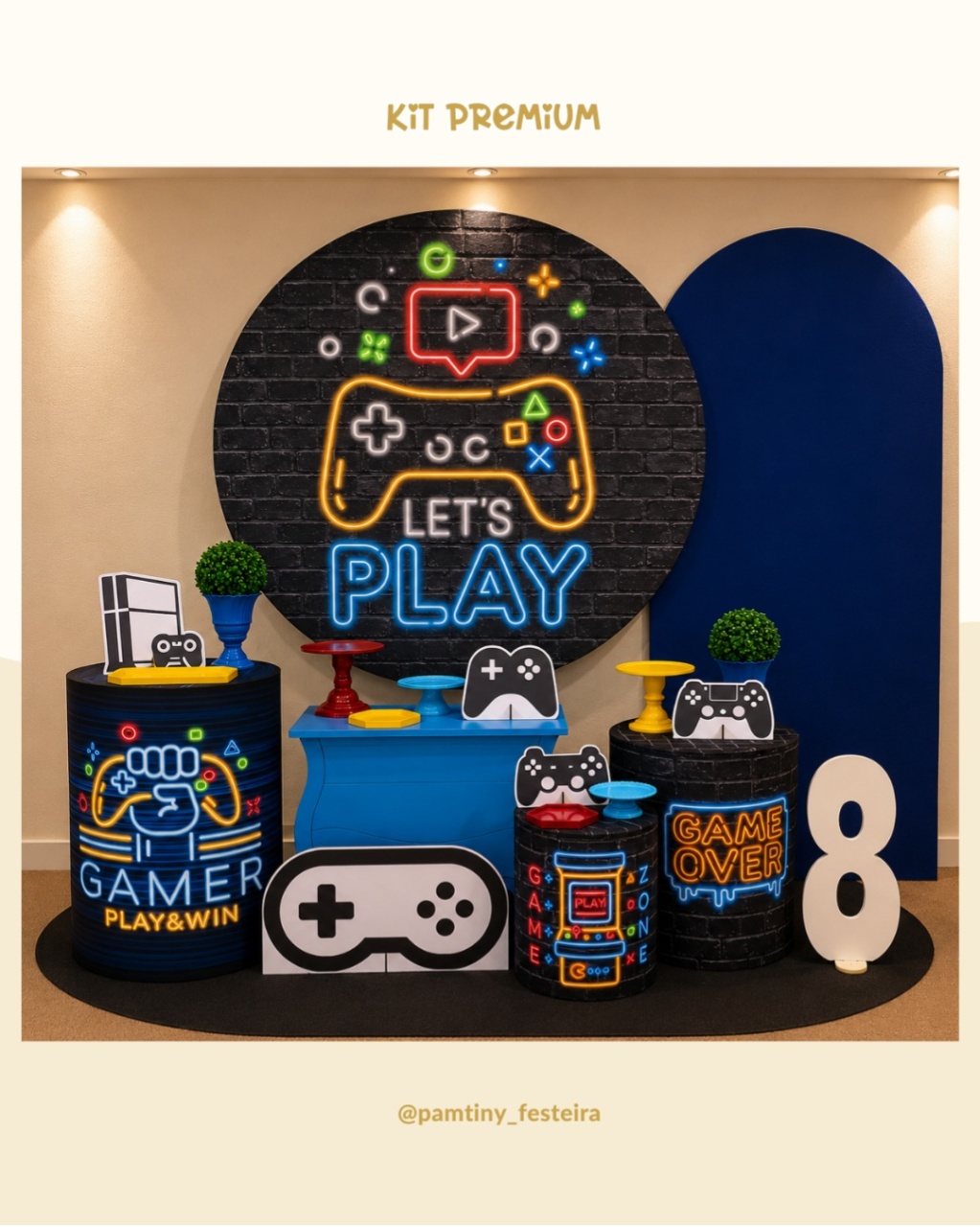 Kit Premium Videogame - Pamtiny Festeira 