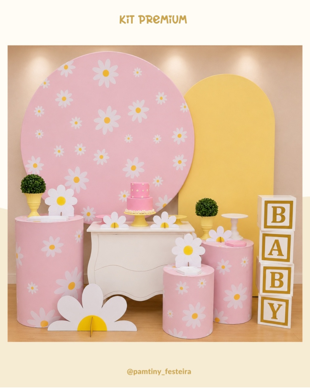 Kit Premium Margarida - Pamtiny Festeira 
