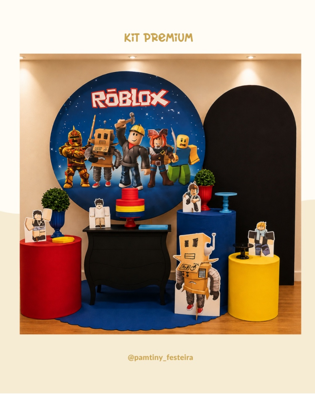 Kit Premium Roblox - Pamtiny Festeira 