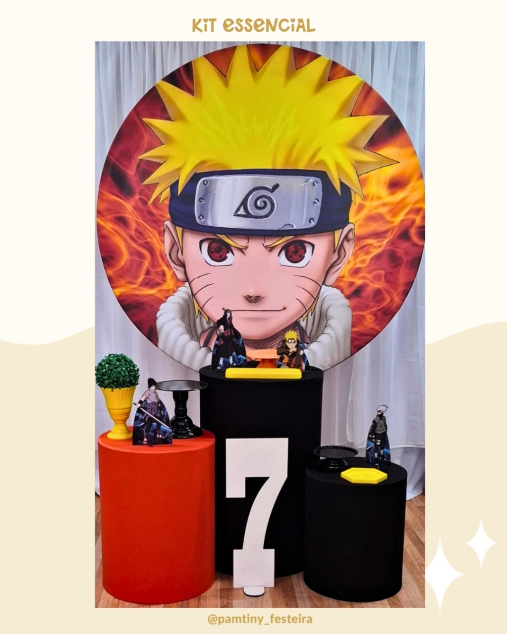 Kit Essencial Naruto - Pamtiny Festeira 