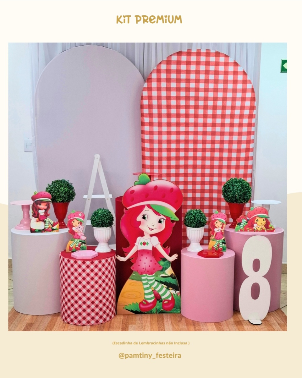 Kit Premium Moranguinho Romano - Pamtiny Festeira 