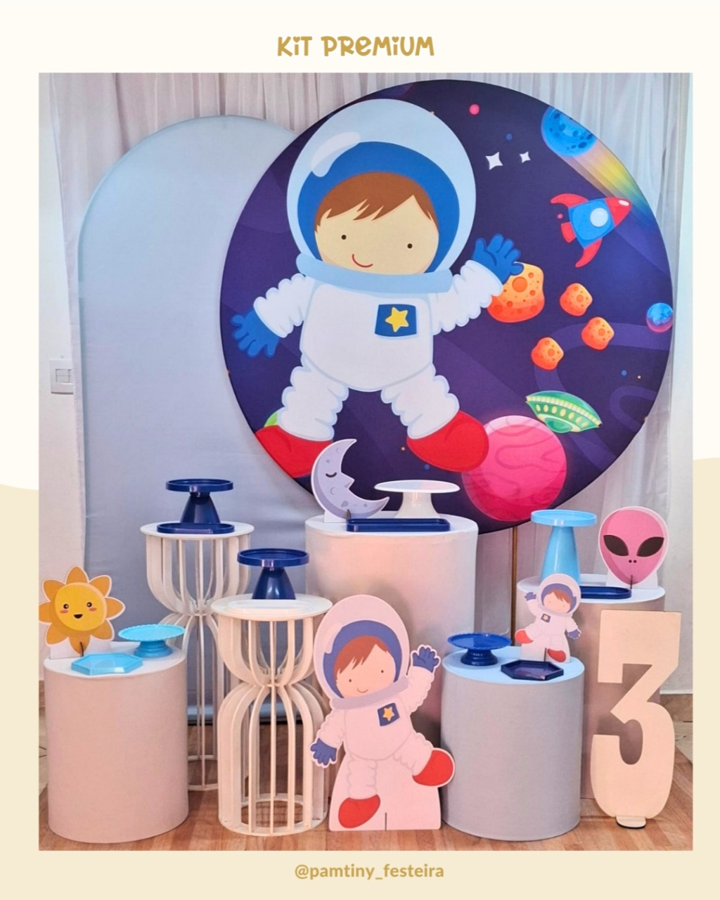 Kit Premium Astronauta - Pamtiny Festeira 