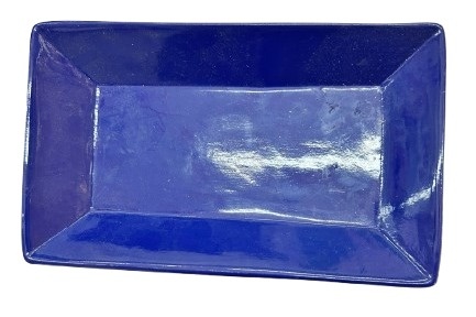 Rocamboleira - Ceramica Azul Petreoleo - Jessica Souza de Macedo