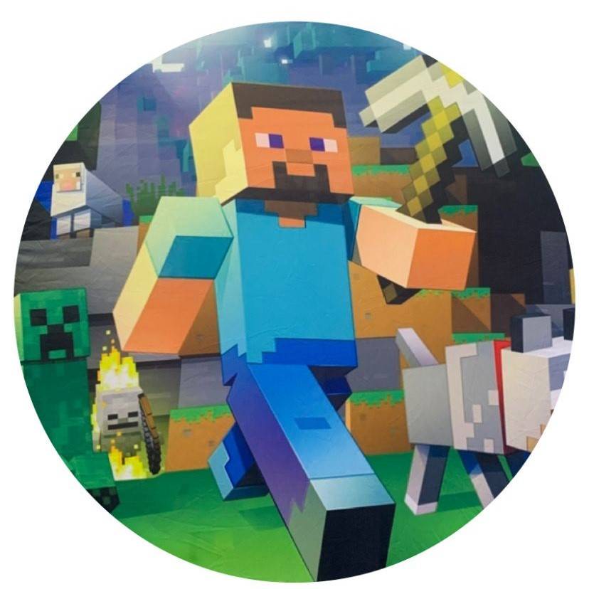 Painel Temático Minecraft - Jessica Souza de Macedo