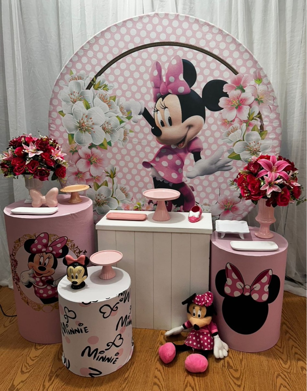 Pegue & Monte Minnei Rosa - Kit Prata - Jessica Souza de Macedo