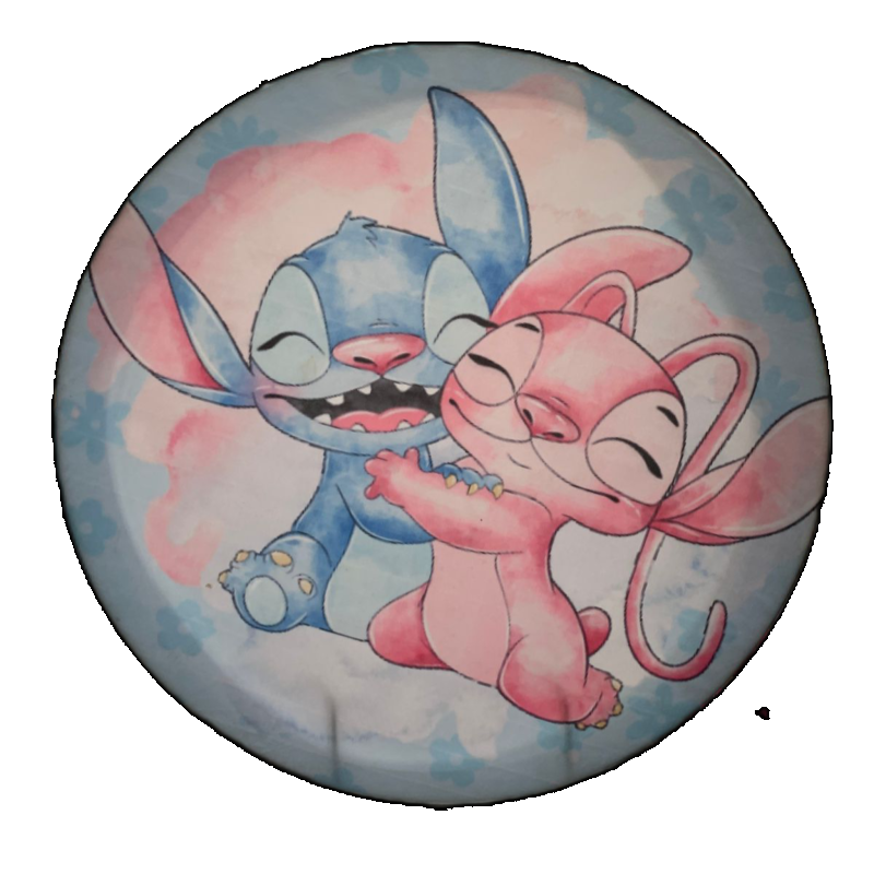 Painel Temático Lilo E Angel - 50Cm - Jessica Souza de Macedo