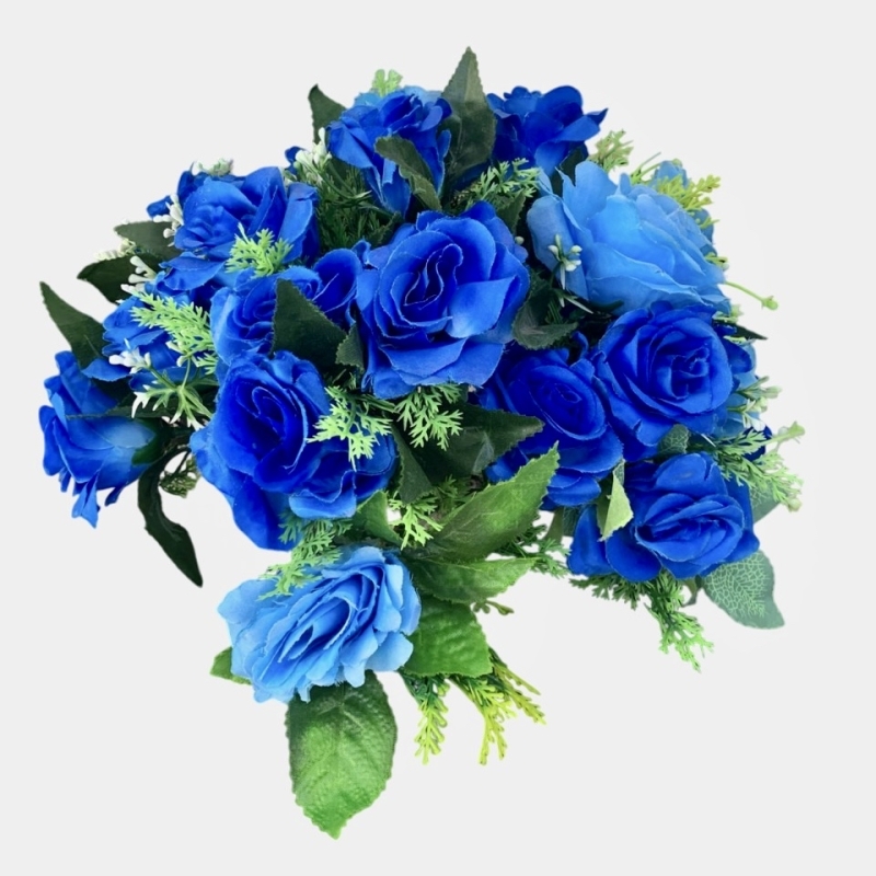 Arranjo Flor Permanente (Azul Escuro) - Jessica Souza de Macedo