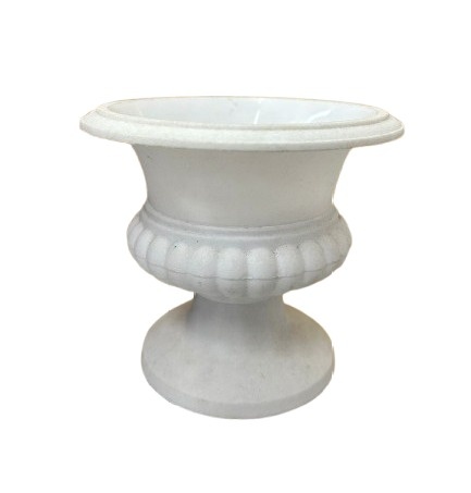 Vaso Pp  - Branco - Jessica Souza de Macedo