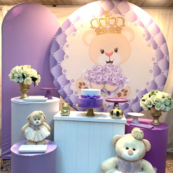 Ursinha Realeza Lilas - Kit Ouro - Jessica Souza de Macedo